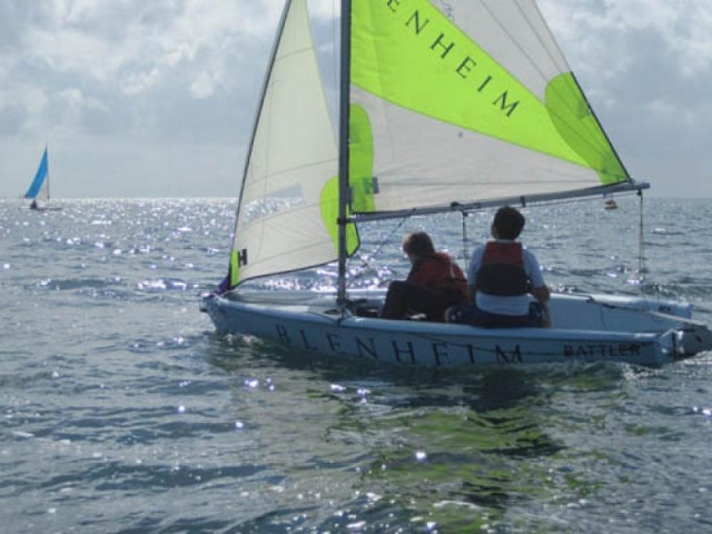 A sunny day of sailing
